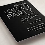 "Greatest Year" - Graduation Insert Cards in Coal by Michelle Taylor - Detail