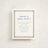 "Woven frame" - Graduation Insert Cards in Night Sky by Lea Delaveris - Front