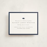"Wrapped" - Graduation Insert Cards in Space by Lea Delaveris - Front