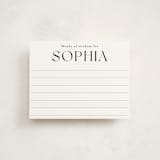 "Snapshot" - Graduation Insert Cards in Ink by Hudson meet Rose - Front