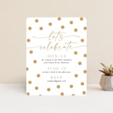 "Graduate Script" - Graduation Insert Cards in Snow by Sarah Curry - Front