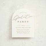 "Celebratory" - Graduation Insert Cards in Golden by Carolyn MacLaren - Front