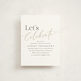 "Scripted Graduation Year" - Graduation Insert Cards in Cloud by Jackie Crawford - Front