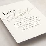 "Scripted Graduation Year" - Graduation Insert Cards in Cloud by Jackie Crawford - Detail