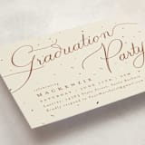"tassel swash" - Graduation Insert Cards in Mocha Latte by Kamala Nahas - Detail