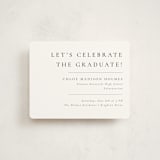 "Divided" - Graduation Insert Cards in Snow by Meggy Masters - Front
