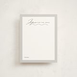 "Elegance" - Graduation Insert Cards in Cloud by Nicole Walsh - Front