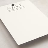 "Trim Edges" - Graduation Insert Cards in Pearl by David Michuki - Detail