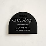 "Timeline" - Graduation Insert Cards in Ink by Carolyn MacLaren - Front