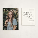 "Opulence" - Graduation Insert Cards in Diamond by Chryssi Tsoupanarias - With Invitation