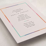 "candy rainbow" - Graduation Insert Cards in Petal by Carrie Moradi - Detail