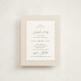 "gilded wave frame" - Graduation Insert Cards in Vanilla by Phrosné Barwood - Front