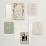 "Shimmering Hydrangeas" - Wedding Invitations in Tea Time by Susan Zinader - Invitation Suite