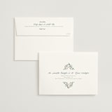 "Illuminated Storybook" - Wedding Invitations in Evergreen by Alethea and Ruth - FREE Recipient Addressing