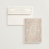 "Victorian" - Wedding Invitations in Versailles by Claudia Orengo - Invitation with Envelope