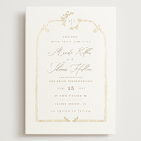 "Reflection" - Wedding Invitations in Porcelain by Leah Bisch - Front