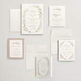 "Meadow" - Wedding Invitations in Spring Mist by Erin L. Wilson - Invitation Suite