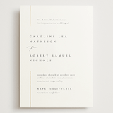 "London" - Wedding Invitations in Classic by Kelly Schmidt - Front