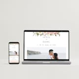 "Timeless Blooms" - Wedding Invitations in Peony by Susan Moyal - FREE Wedding Website