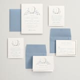 "storybook garden" - Wedding Invitations in Bluebell by Kristie Kern - Invitation Suite