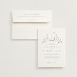 "storybook garden" - Wedding Invitations in Bluebell by Kristie Kern - Invitation with Envelope