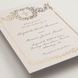 "Manuet" - Wedding Invitations in Vanilla by Petra Kern - Detail