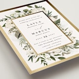"Classic Love" - Wedding Invitations in Vanilla by Susan Moyal - Detail