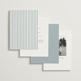 "Gilded Edge" - Wedding Invitations in Provincial by Angela Thompson - Back of Card Options