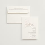 "Eternal" - Wedding Invitations in Snow by Kaydi Bishop - Invitation with Envelope