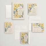 "storybook garden" - Wedding Invitations in Buttercup by Karidy Walker - Invitation Suite