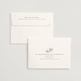 "meet me in the garden" - Wedding Invitations in Cornflower by Grae - FREE Recipient Addressing