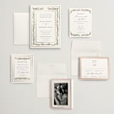 "Blooming Vine" - Wedding Invitations in Blush by Susan Moyal - Invitation Suite