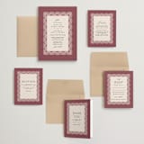 "Chantilly" - Wedding Invitations in Mauve by Erica Krystek - Invitation Suite