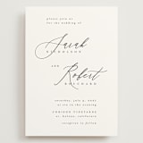 "Corison" - Wedding Invitations in Classic by Kelly Schmidt - Front
