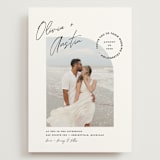 "Merge" - Wedding Invitations in Cloud by Pixel and Hank - Front