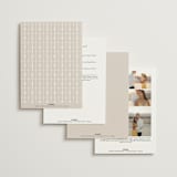 "Merge" - Wedding Invitations in Cloud by Pixel and Hank - Back of Card Options