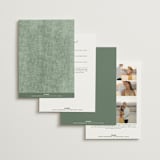 "I do" - Wedding Invitations in Fern by Creo Study - Back of Card Options