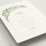 "I do" - Wedding Invitations in Fern by Creo Study - Detail