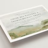 "Countryside" - Wedding Invitations in Emerald by Petra Kern - Detail