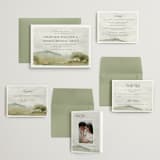 "Countryside" - Wedding Invitations in Emerald by Petra Kern - Invitation Suite
