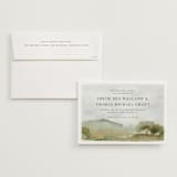 "Countryside" - Wedding Invitations in Emerald by Petra Kern - Invitation with Envelope