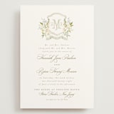 "Avalon" - Wedding Invitations in Chiffon by Everett Paper Goods - Front