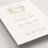 "Avalon" - Wedding Invitations in Chiffon by Everett Paper Goods - Detail