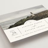 "Panoramic" - Wedding Invitations in Cloud by Heather Schertzer - Detail