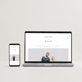 "CELINE" - Wedding Invitations in Opal by Melanie Kosuge - FREE Wedding Website