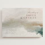 "Sunset Waves" - Wedding Invitations in Marine by Nicoletta Savod - Front