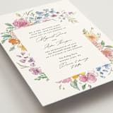 "Floral Pop" - Wedding Invitations in Tropical by Itsy Belle Studio - Detail