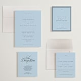"Tarte Tatin" - Wedding Invitations in Sky by Blustery August - Invitation Suite