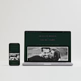 "Miami" - Wedding Invitations in Bird of Paradise by Ashley DeMeyere - FREE Wedding Website