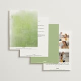 "palmetto" - Wedding Invitations in Palmetto by kelli hall - Back of Card Options